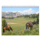 Paarden en cowboys kalender (Hoes)