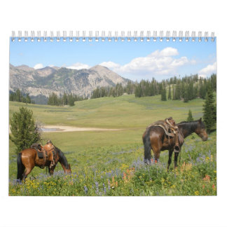 Paarden en cowboys kalender