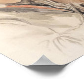 Paarden en Dame Poster  (Hoek)