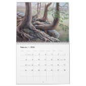 Paarden en dieren art. 2023 Gepersonaliseerd kalen Kalender (Feb 2026)