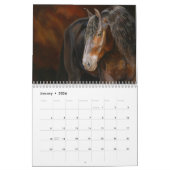 Paarden en dieren art. 2023 Gepersonaliseerd kalen Kalender (Jan 2026)