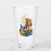 Paarden en dieren glas (Achterkant)