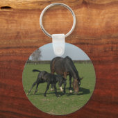 Paarden en dieren sleutelhanger (Voorkant)