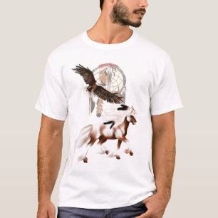 Paarden en Eagle T Shirt