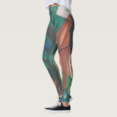 Paarden en Eagle van Franz Marc,  Cubistische kuns Leggings (Links)