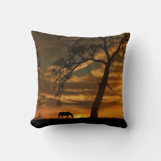 Paarden en eikenbomen - zuidwestelijke Pijler Kussen