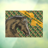 Paarden- en feestdagen met feestdagen raamsticker (Vel 3)