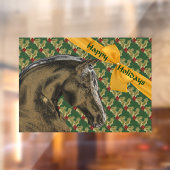 Paarden- en feestdagen met feestdagen raamsticker (Vel 2)