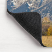 Paarden en Grand Tetons, machinehoofd Ranch Muismat (Hoek)