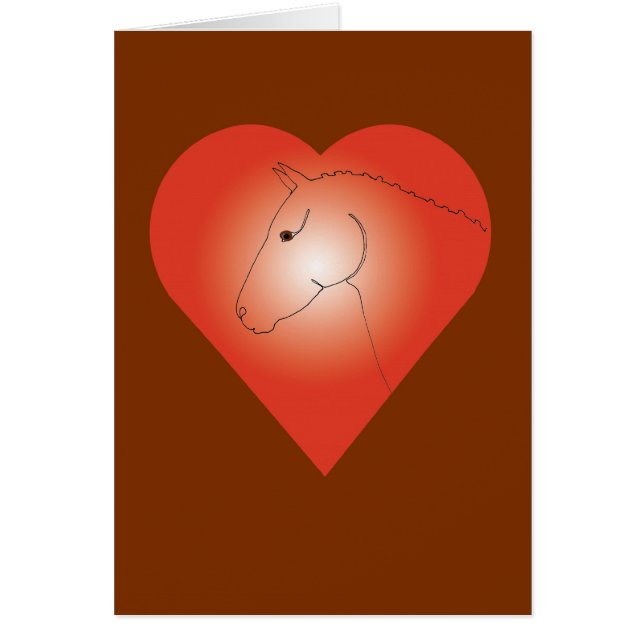 Paarden en hart (Voorkant)