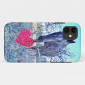 Paarden en hart Case-Mate iPhone case (Achterkant (horizontaal))