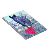 Paarden en hart notitieboek (Rechterzijde)