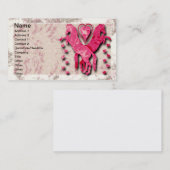 Paarden en harten visitekaartje (Voorkant / Achterkant)