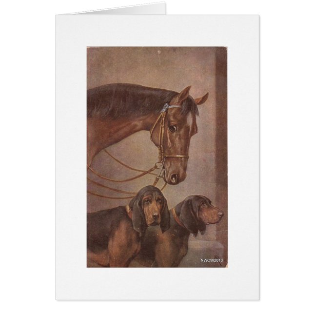 Paarden en honden (Voorkant)