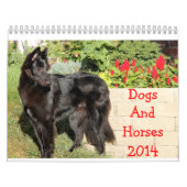 Paarden en honden Agenda 2014 Kalender (Hoes)