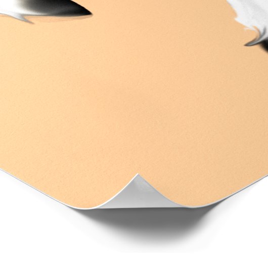 Paarden en jaar symbool van het paard poster (Hoek)