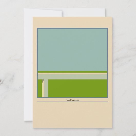 Paarden en jockey Derby Party Kaart (Achterkant)