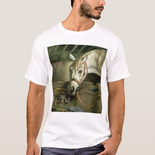Paarden en kittens, 1890 t-shirt (Voorkant)
