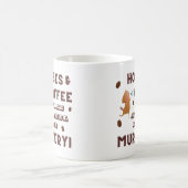 Paarden en koffie maken me minder MOORDDADIG! Koffiemok (Center)