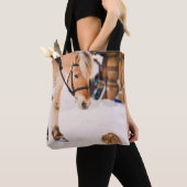 Paarden en konijnenvrienden tote bag (Dichtbij)