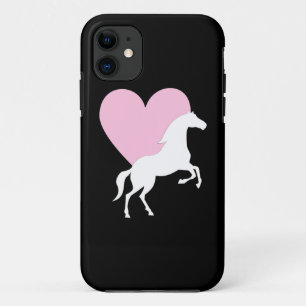 Paarden en liefde iPhone 11 hoesje