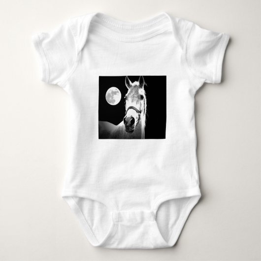 Paarden en maan romper (Voorkant)