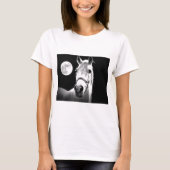 Paarden en maan t-shirt (Voorkant)