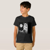 Paarden en maan t-shirt (Voorkant volledig)