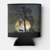 Paarden en Moon Cozy Cup Koelbox Blikjeskoeler (Voorkant)