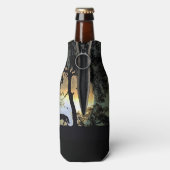 Paarden en Moon Cozy Cup Koelbox Flesjeskoeler (Fles Achterkant)