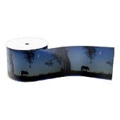 Paarden en motorlint grosgrain lint (Spoel)