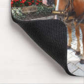 Paarden en onderstel muismat (Hoek)