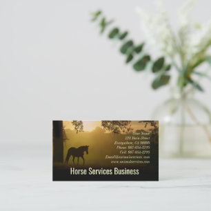Paarden- en paardendierenartsen visitekaartje