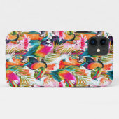 Paarden en palmbladeren Case-Mate iPhone case (Achterkant (horizontaal))