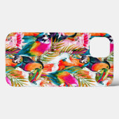 Paarden en palmbladeren Case-Mate iPhone case (Achterkant (horizontaal))