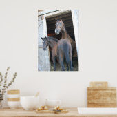 Paarden en Pony Poster (Keuken)