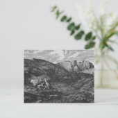 Paarden en Rider Briefkaart (Staand voorkant)