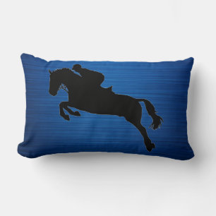 Paarden en Rider Hunter Jumper Equestrian Kussen