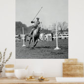 Paarden en Rider op Show 1911 Poster (Keuken)