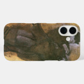 Paarden en Rider van Edgar Degas, studie Kunst Case-Mate iPhone Case (Achterkant (horizontaal))