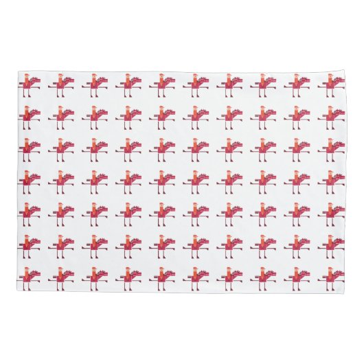 Paarden en rijders kussensloop (Achterkant)