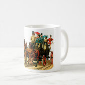  paarden en rijtuigen koffiemok (Voorkant rechts)