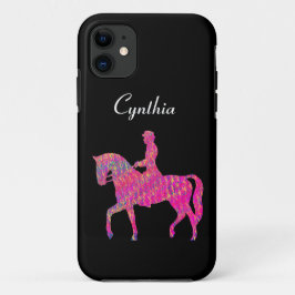 Paarden en ringverf Case-Mate iPhone case