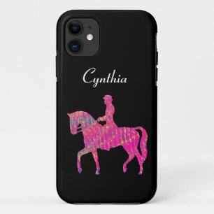 Paarden en ringverf Case-Mate iPhone case