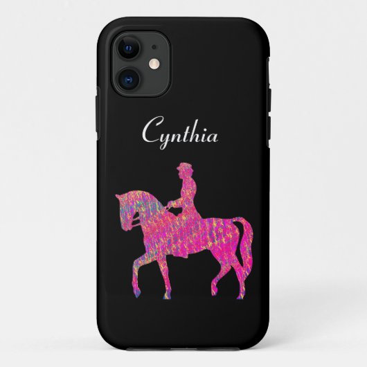 Paarden en ringverf Case-Mate iPhone case (Achterkant)