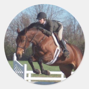 Paarden en Show springen Stickers