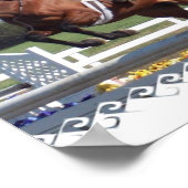 Paarden en Shows schokken Poster afdrukken (Hoek)