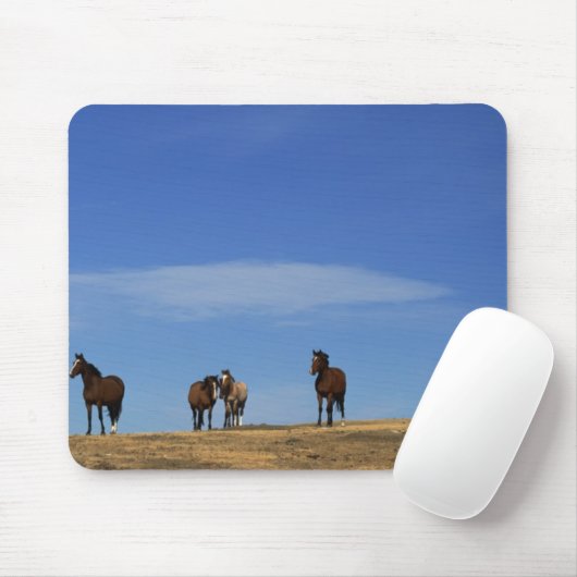 Paarden en Sky Muismat (Met muis)