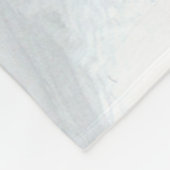 PAARDEN EN SLEE IN DE SNEEUW FLEECE DEKEN (Hoek)