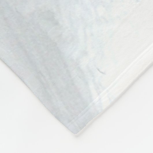 PAARDEN EN SLEE IN DE SNEEUW FLEECE DEKEN (Hoek)